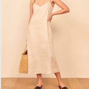 Reformation Linen Maxi Sundress XL NWT